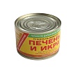 Печень и икра минтая натуральная 240 грамм