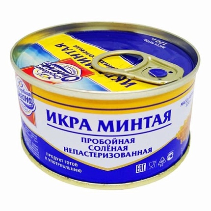 Икра  минтая 120г ж/б