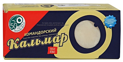 Кальмар с/м филе