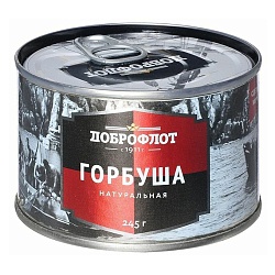 Горбуша нат. 245г Доброфлот ключ,1/24шт 