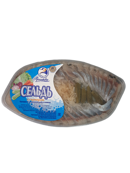 Сельдь филе с ГАРНИРОМ